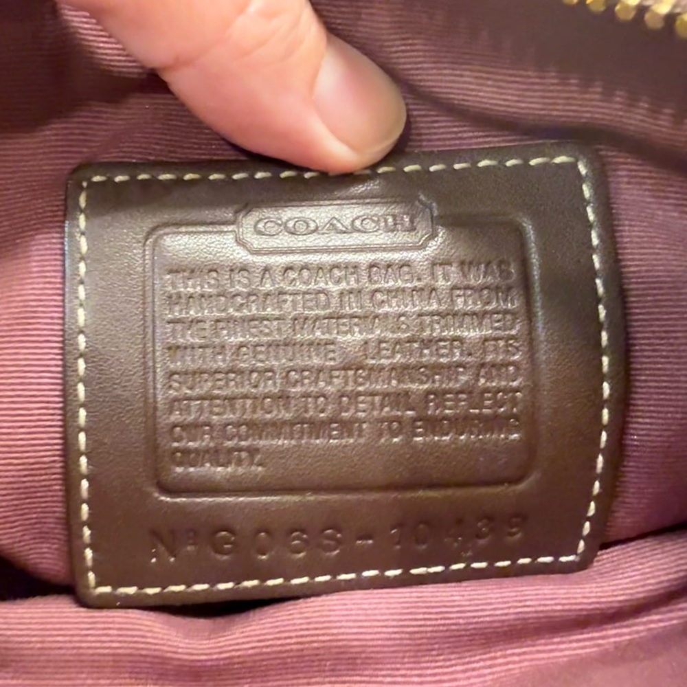 Coach Euc Patchwork Crossbody Bag - Multicolor - image 6